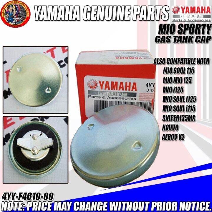MIO ALL MODELS/SNIPER 135 MX/150/NOUVO/FAZZIO/AEROX GAS TANK CAP (YGP