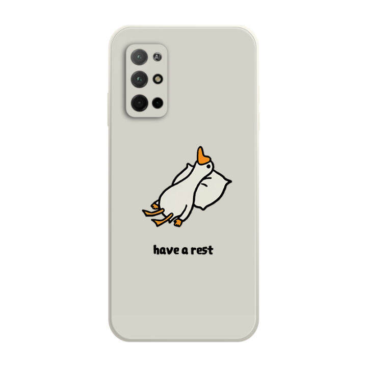 เคส-huawei-honor-30s-20s-case-เคสการ์ตูนน่ารักเป็ดเคสซิลิโคนเหลว-flocking-ฝาครอบโทรศัพท์ป้องกัน-เคสโทรศัพท์