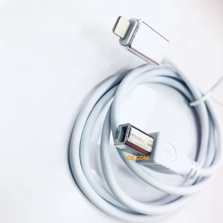 Lightning to USB B Adapter Lightning MIDI ความเร็วสูงสำหรับ iPhone/iPad