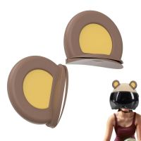 ✷✎✢ Ear Helmets Motorcycle Fun Adorable Cartoon Ear Helmets Ears Accessory Adhesive Helmets Horns For Bike Helmets For Kids Toddlers