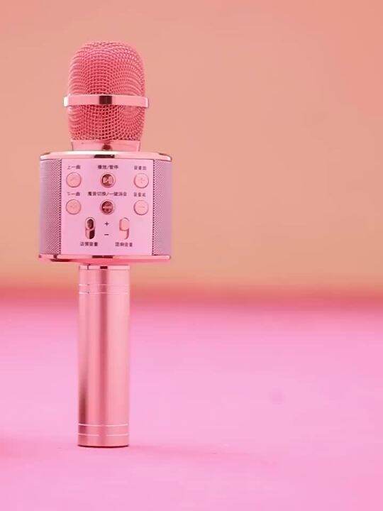 Tiktok Hot Sale 858 Bluetooth Microphone Mouthpiece Audio Integrated