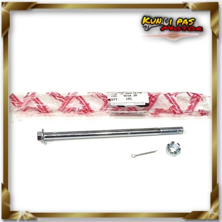 Axle rear As Wheel Baut Mur Motor AS RODA DEPAN OZAWA VEGA ZR | Lazada ...