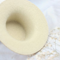 ?【Lowest price】MH 2pcs dollhouse Miniature straw Hat ตุ๊กตาตุ๊กตาหมวกตุ๊กตาตุ๊กตาบ้านเครื่องประดับมือ