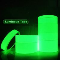 ZZOOI 3/5/10M Glow In The Dark Tape Green Blue Self-adhesive Luminous Stickers Warning Security Stage Sticker Home Wall Party Supplier