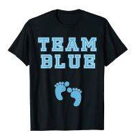 Team Boy Baby Shower Gender Reveal Party Blue Cute Funny T-Shirt Tshirts Casual Funny Cotton Tops Shirts Printed On For Boys