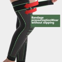 【hot】！ 1Pc Compression Leg Sleeves Bandage Lengthen Knee Braces Support Elastic Protector Joint Pain