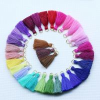 【YF】○  20-100Pcs Polyester Cotton Metal Tassel Trim Hanging Fringe Garments Curtains Jewelry Tassels