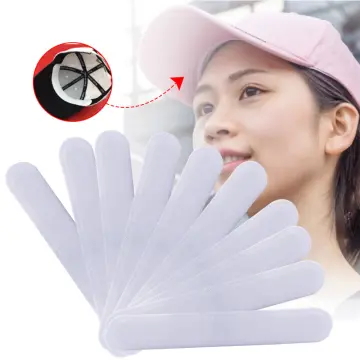 10pcs Disposable Hat Sweat Liner Cap Pads Sweat-Absorbing Stickers