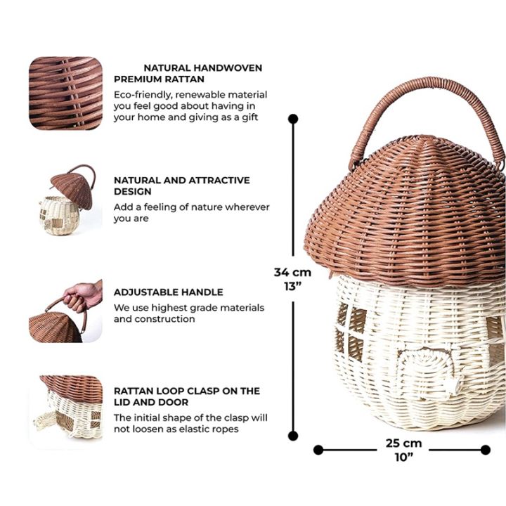 mushroom-wicker-storage-basket-mushroom-basket-with-lid-rattan-mushroom-decor-cottagecore-boho-decor-day-gift