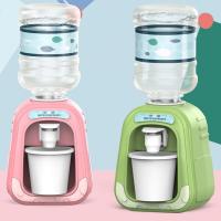 Mini Water Dispenser เครื่องดื่ม Kawaii Play House Dispenser ของเล่น Mini น้ำการ์ตูนหอพักของเล่นเด็กของขวัญ