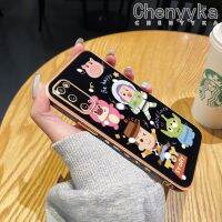 Chenyyka เคสโทรศัพท์ปลอกสำหรับ Samsung Galaxy S20บวก S20พิเศษการ์ตูนทอยสตอรี่วู้ดดี้ไลท์ปีซิลิโคนนิ่มกันกระแทกแฟชั่นเคสโทรศัพท์ชุบหรูหราเคสป้องกันเลนส์กล้องคลุมทั้งหมด