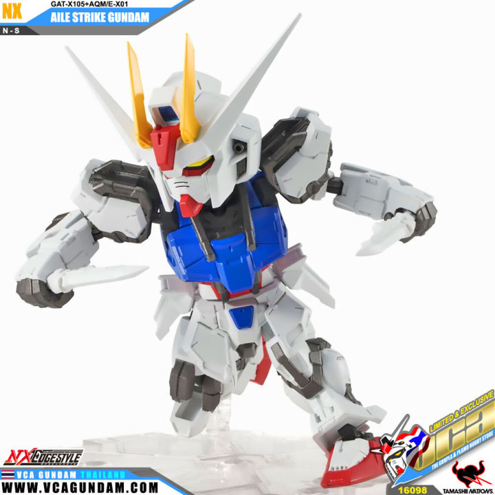 bandai-tamashii-nations-nxedge-style-aile-strike-gundam-กันดั้ม-ฟิกเกอร์