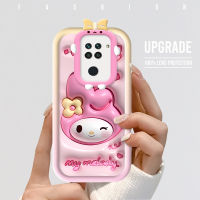 เคสสำหรับ Xiaomi Redmi Note 9 Note 9 Pro Note 9S Note 9T Redmi เคส Note9s การ์ตูนสุนัขน่ารักเคสเลนส์โทรศัพท์มอนสเตอร์แบบนิ่มฝาครอบป้องกันปลอกกันกระแทก