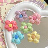 WHC เครื่องประดับใหม่ลูกอมสีดอกไม้ Hairpin ขนาดเล็กสำหรับผู้หญิงการออกแบบสร้างสรรค์