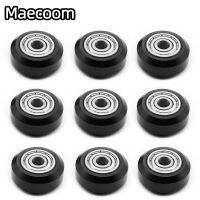 1224Pcs CNC พลาสติก POM ล้อ625zz Idler Pulley Gear Passive รอบV-Slot Perlin Pulley ล้อสำหรับ CR10 Ender 3