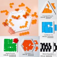 【LZ】✷  Challenge Puzzle Brain Teaser Games Toys Impossible Puzzles for Adults Kids Montessori Shape Intelligence Educational Toy Gifts