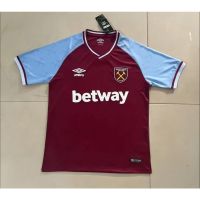 ❂□ 【 Fans 】 2324 ใหม่ West Ham United Home เสื้อยืดลําลอง แขนสั้น คุณภาพสูง AAA