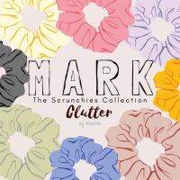 【มม. 】 Mark - ClutterbyMartha Scrunchies คอลเลกชัน2ชิ้นยางรัดผมประดับ