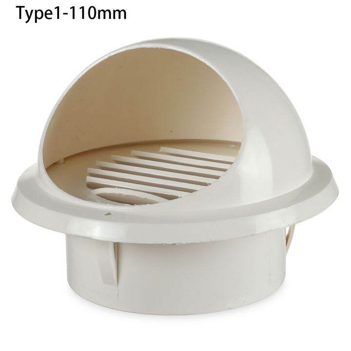 PVC Wall Ceiling Air Vent Ducting Ventilation Exhaust Grille Cover Home  Tube Outlet Vent Cap Exhaust Fans | Lazada PH
