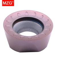 MZG 10PCS RPMT 1204 10T3 08T2 MOE JS ZP152 CNC คาร์ไบด์กลึงเครื่องจักรกลึงสแตนเลส EMR Milling Cutter Inserts