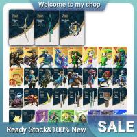 36pcs mini amiibo The Legend Of Zelda Breath Of The Wild Calamity Apocalypse Switch Amiibo Linkage Card Games Collectibles