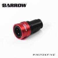 【☊HOT☊】 bvqqqcp Barrow Tzkf-V2สีดำ/ เงิน Boday อุปกรณ์ระบายความร้อนด้วยน้ำปิดผนึก Coupling คอนเนคเตอร์ตัวเมียอย่างรวดเร็ว