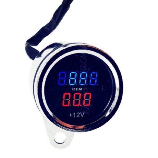 Motorcycle 349 RPM Voltmeter Gauge Lazada PH