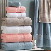 Luxury Pure Cotton Towels Solid Color Face Hand Bath Towel Soft Thick Large for Adults Kids Home Bathroom Spa Toalla Serviette