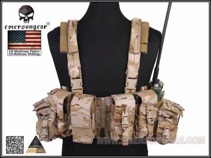 Emersongear Lbt A R Chest Rig Tactical Vest Airsoft Combat Multicam