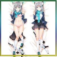 คลังเก็บสีฟ้าคอสเพลย์หมอนพิมพ์สองด้านอะนิเมะร่างกายหมอน Otaku นุ่มโซฟาที่นอน Dakimakura ปกของขวัญ