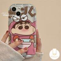 Misssconnie สำหรับ Oppo A38 A98 A78 A16 A76 A58 A57 A7 A5 A15 A53 A54 A9 A1k A12 A31 Reno 10 8T 5 A5s A55 A95น่ารักดินสอสีชิน-เคสตาจระเข้ตลก Chan