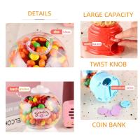 Mini Twist Candy Machine Candy Machine Bubble Toy Childrens Piggy Toys Bank P1Z1