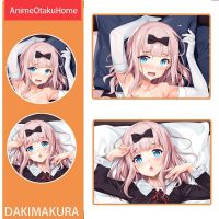 อะนิเมะ Manga Kaguya-sama: ความรักคือสงคราม Fujiwara Chika กอดปลอกหมอน Otaku ที่นอน Dakimakura ปลอกหมอน