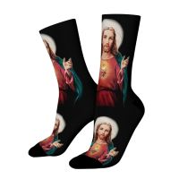 Jesus Christ Saviour Men Women Socks Outdoor Spring Summer Autumn Winter Stockings Gift