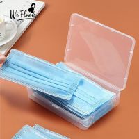 We Flower Transparent Plastic Storage Box Case for Organizer Anti Dust Portable Container