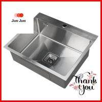 ซิงค์ฝัง 1 หลุม TEKA TQ 60 สเตนเลสBUILT-IN SINK TEKA TQ 60 1B STAINLESS STEEL **บริการเก็บเงินปลายทาง**