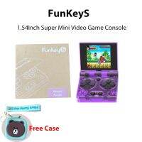 【jw】■❂  FunKeyS Super Handheld Game Console 1.54Inch Flip 13Simulators 5000Games Build-In Silica