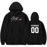 Stray Hoodie SKZ Kim Seungmin Hyunjin Bang Chan Hoodies Sweatshirts Fans Men Hoody Korean Style Loose Clothes Size XS-4XL