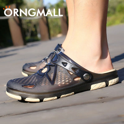 รองเท้าแตะสำหรับเดินชายหาดแฟชั่นรองเท้าแตะฤดูร้อนสำหรับผู้ชายจาก ORNGMALL
