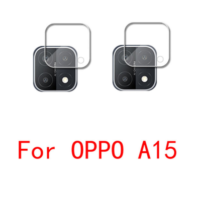 (2PCS) เลนส์กล้องถ่ายรูปแก้วป้องกันสำหรับ Oppo A15 A15S ปกป้องหน้าจอสำหรับ OPPO A93 A73 A53 A53S A92 A72 A52 A15 A15S กระจกเทมเปอร์ฟิล์ม