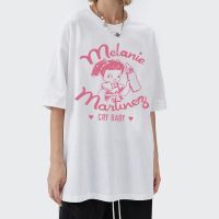 เสื้อยืดคุณภาพดี Melanie Martinez Cry Baby Shirts Popular Music Man Woman Fashion Harajuku Hip Hop T-Shirt