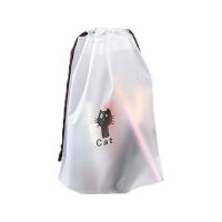 Drawstring Transparent storage bag Frosted finishing clothes Underwear shoes bundle pocket Travel portable waterproof bag