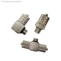 ┅❆▥ 5PCS 3mm 4mm 5mm 6mm M3 M4 M5 M6 Brass Straight Elbow Tee Hose Tube Mini Air Pneumatic Pipe Fitting Quick Connector