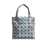 [BAOBAOIssey Miyake] issey Miyake 2023 Japan  diamond geometry bag 7 lattice one shoulder handbag laser lingketuo bag folding womens bag