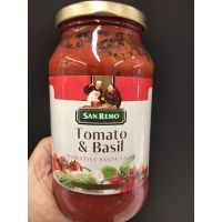 ? ? San Remo Tomato Basil ซอส ราดพาสต้า 500g. ราคาถูกใจ