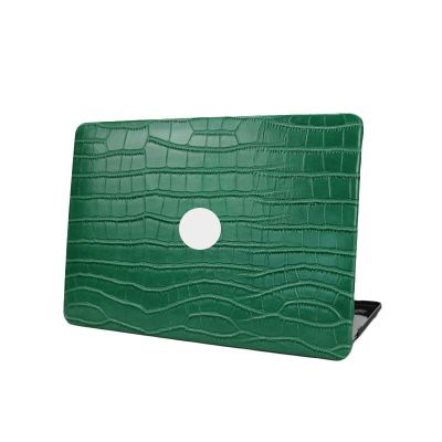 Customized High Quality Embossed Crocodile Leather Cover For Macbook Laptop Protective Case For Air Pro Retina 13