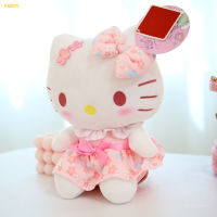 KISSYA ของเล่นตุ๊กตายัดไส้จำลอง Sanrio แบบนิ่มสุดน่ารัก Plushies หมอนอิงหมอนตุ๊กตาผ้ากำมะหยี่สำหรับวันเกิดสำหรับเด็กของขวัญวันเด็ก KA-MY