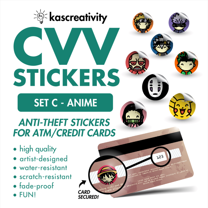 Cheap 10Pcs Anime SPYxFAMILY Cartoon Character Printing Card Stickers For  Bus Card Bank Card Credit Debit Card Pass Card  Joom