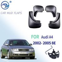 บังโคลนชุดแม่พิมพ์สำหรับรถ Audi A4 B6 2002-2005 8E แผ่นกันโคลนล้อรถยนต์บังโคลนบังโคลนกันแดดตกแต่ง2003 2004