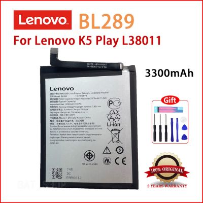 แบตแท้ Lenovo K5 Play L38011 BL289 3030mAh พร้อมชุดถอด+แผ่นกาว